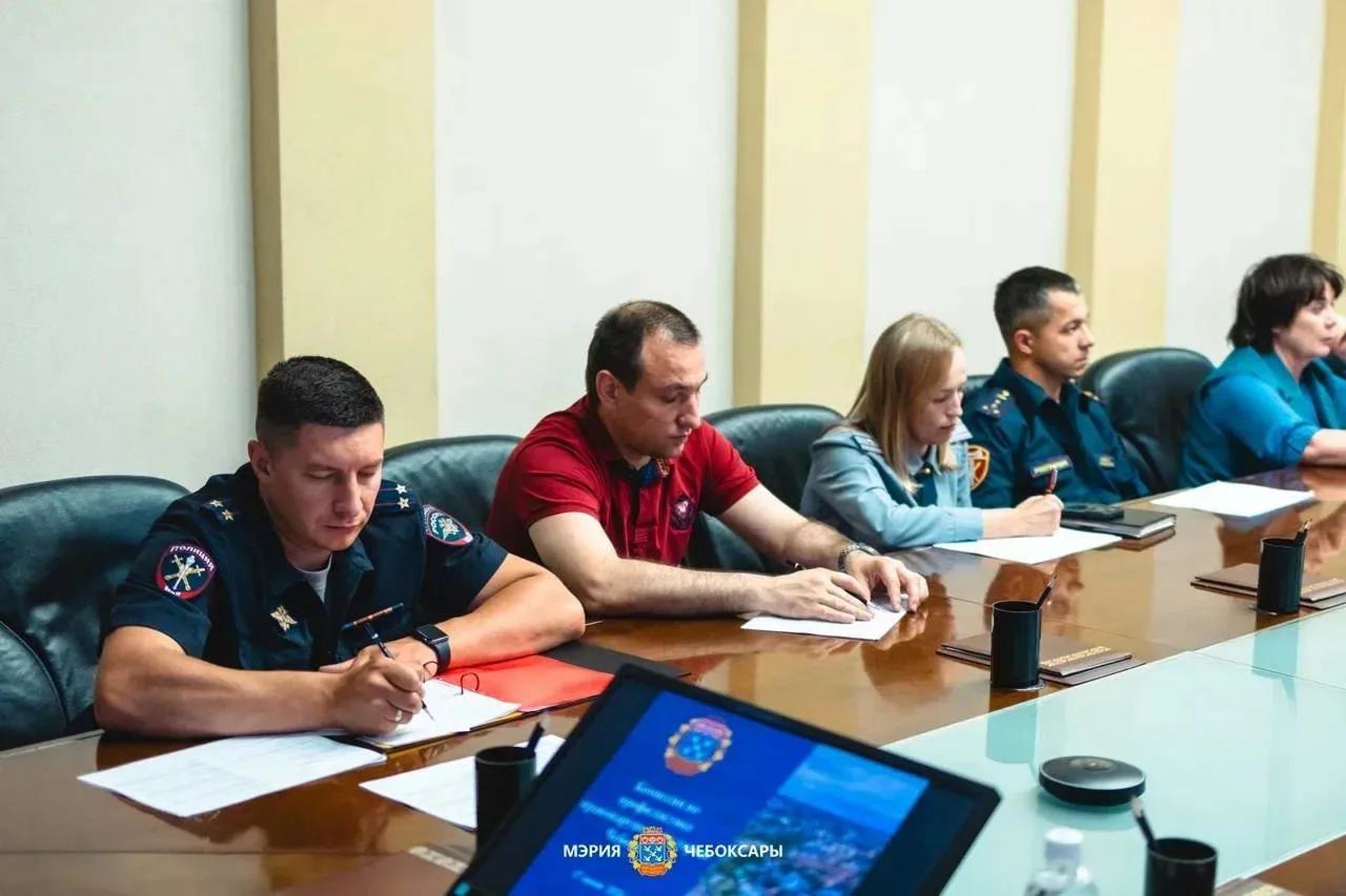 В Чебоксарах состоялось заседание комиссии по профилактике правонарушений
