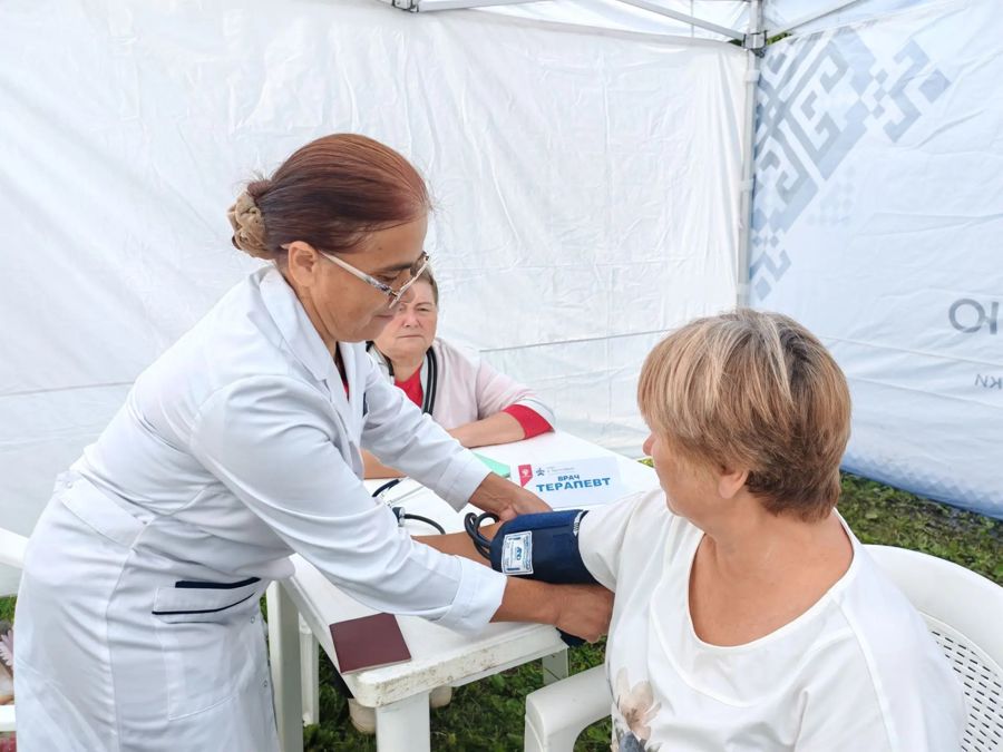 Акция «Шаг к здоровью» охватила уже 1493 жителя округа