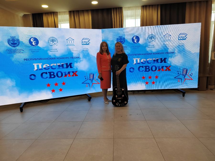 Надежда Базарова представила Мариинско-Посадский округ на республиканском конкурсе «Песни о СВОих»