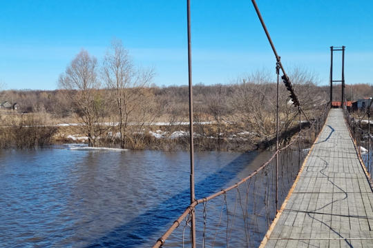 Мониторинг за паводковой обстановкой в городе Алатырь осуществляется в круглосуточном режиме