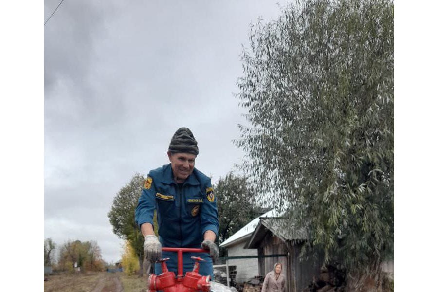 В Красноармейском муниципальном округе идет осенняя проверка источников противопожарного водоснабжения