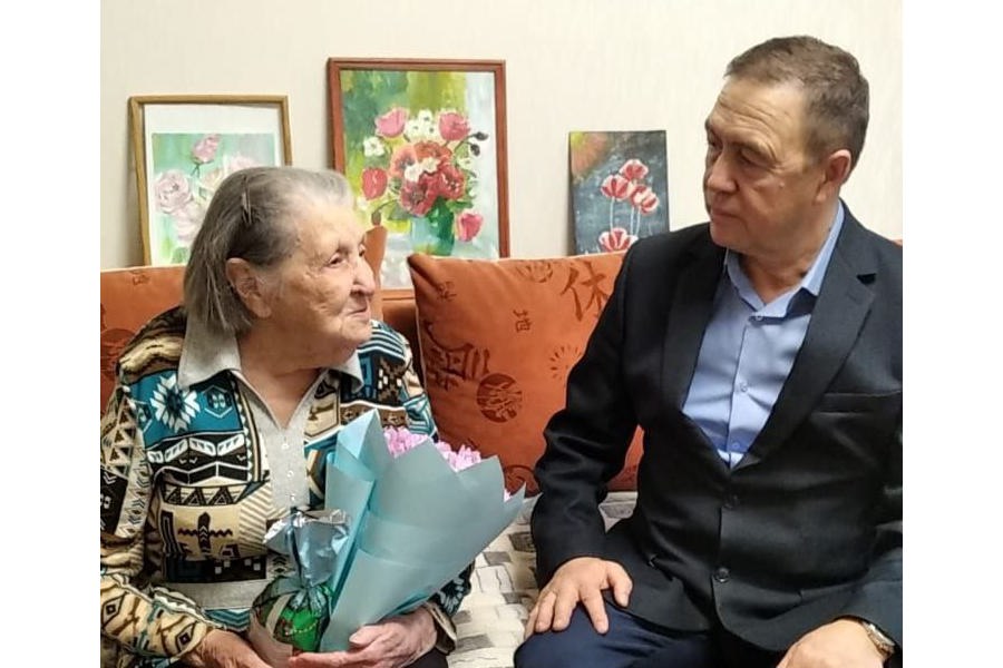 Участнице Великой Отечественной войны Таисии Ярцевой исполнилось 100 лет