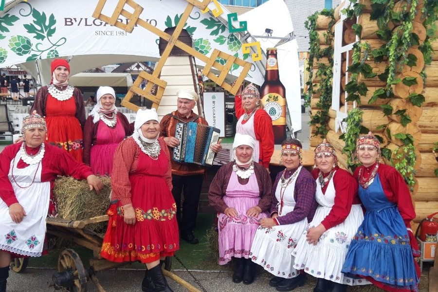 Фольклорный коллектив «Хевел» Сойгинского СДК принял участие в фестивале «Зелёное золото России»