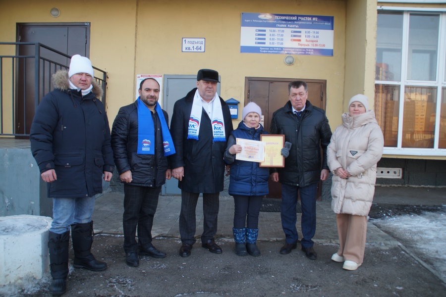 «Лучший дворник Калининского района» по итогам декабря