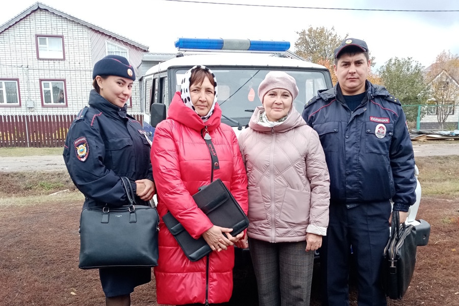 Межведомственный профилактический рейд по семьям Батыревского муниципального округа