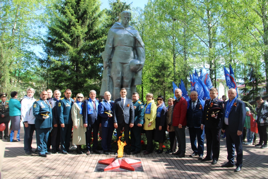 В Цивильском муниципальном округе состоялись мероприятия, посвященные 78-й годовщине Победы в Великой Отечественной войне