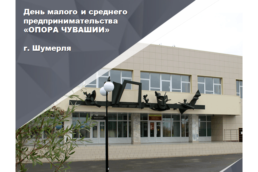 «День малого и среднего предпринимательства «Опора Чувашии» в городе Шумерля