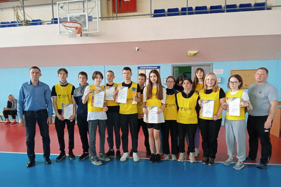 Школа №1 города Шумерля - победитель муниципального этапа «Президентских спортивных игр»