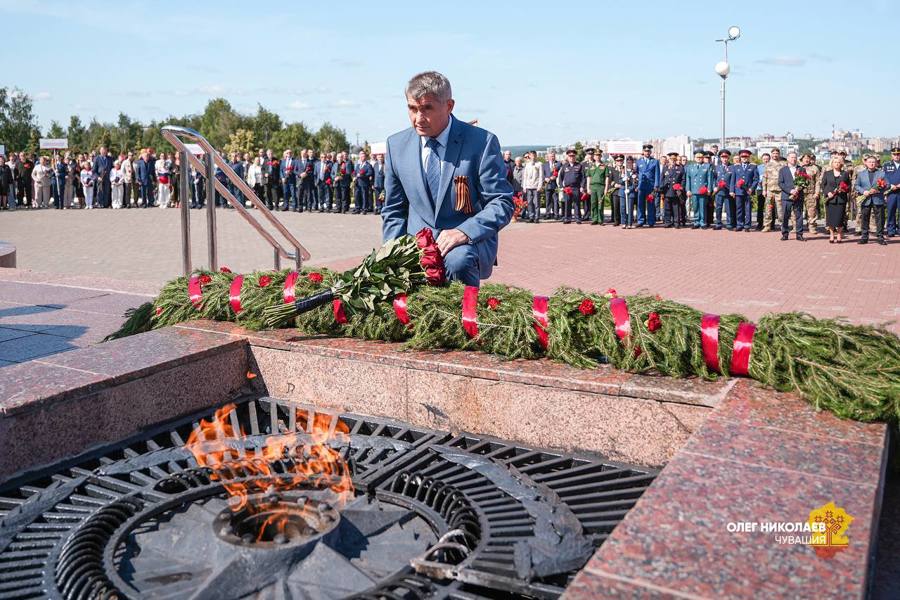 Олег Николаев: Мы обязаны передавать память о трагедии войны потомкам, чтобы они знали истинную цену своей жизни, мира и свободы