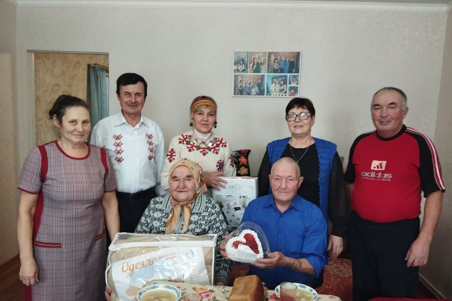 Супруги Кудряшовы из с. Чебаково отметили 65 лет совместной жизни.