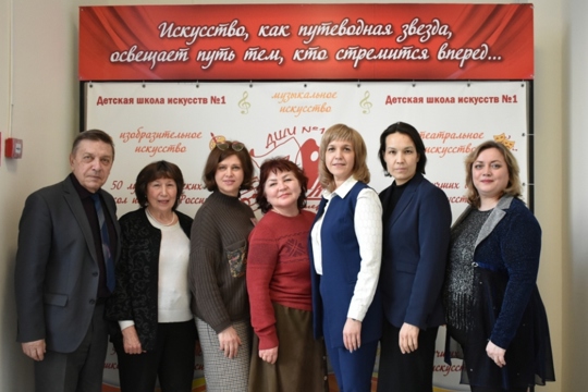 В рамках сетевого взаимодействия между образовательными организациями в Детской школе искусств №1 города Шумерля состоялись встречи с преподавателями и студентами Чебоксарского музыкального училища им. Ф.П. Павлова