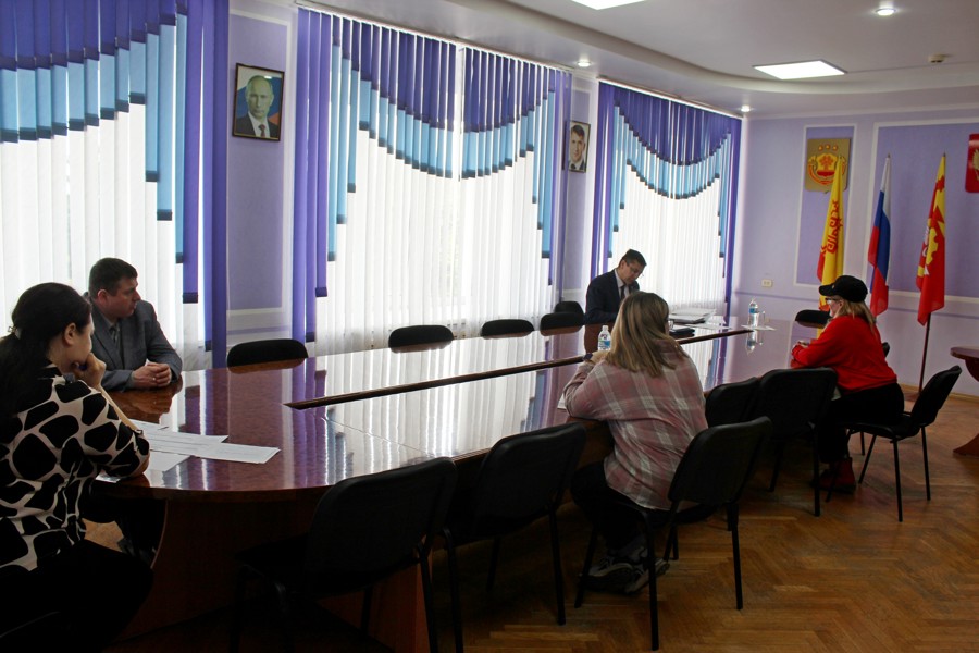 Глава города Виталий Николаевич Михайлов провел прием граждан по личным вопросам