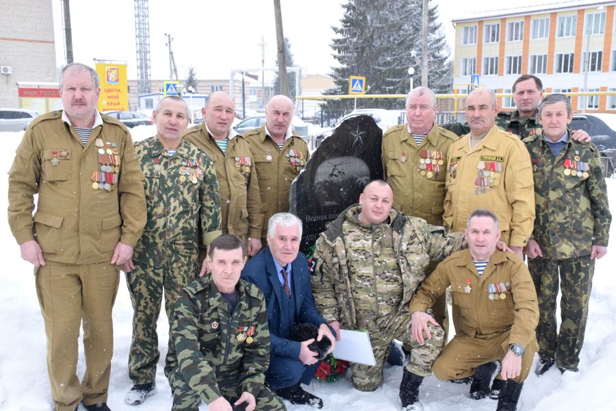 В Красночетайском округе прошла встреча с ветеранами боевых действий в Афганистане