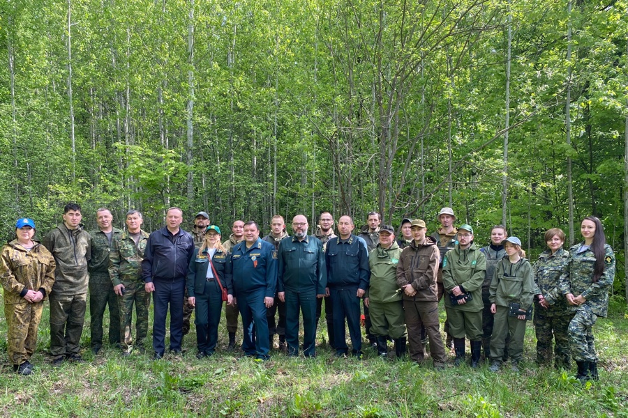 Коллективная тренировка Рослесинфорга (07.05.2025 г.)