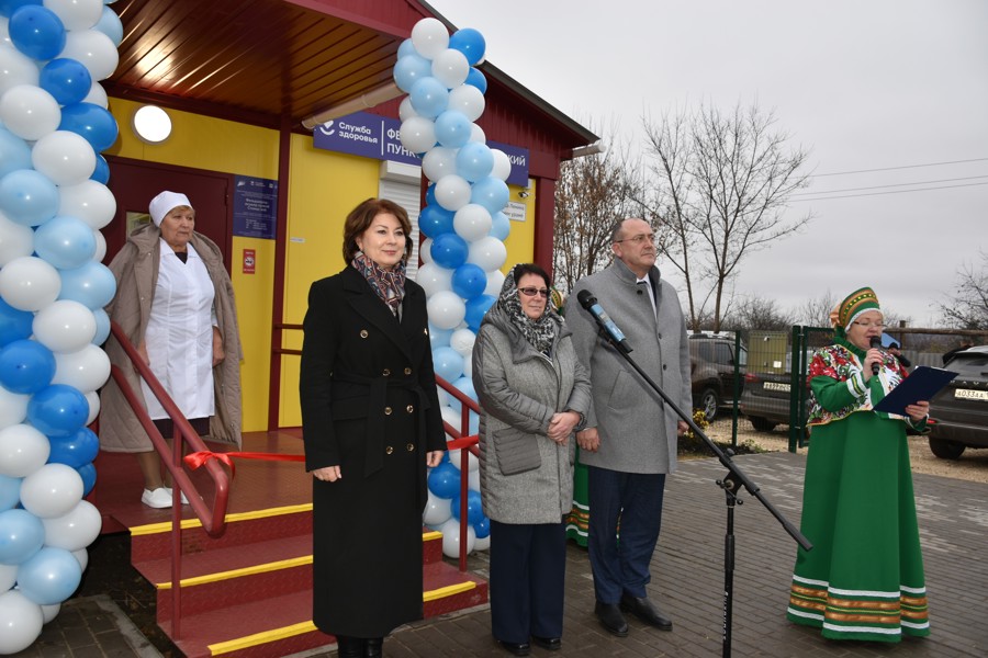 В Стемасах открылся современный фельдшерско-акушерский пункт