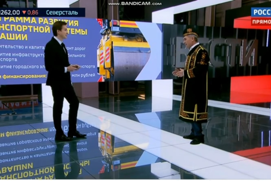Глава Чувашии Олег Николаев в эфире «Россия 24» рассказал, чем республика привлекает туристов
