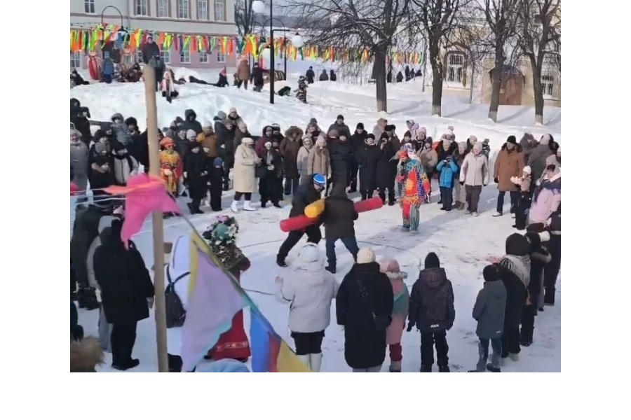 В Мариинском Посаде большой праздник завершил масленичную неделю