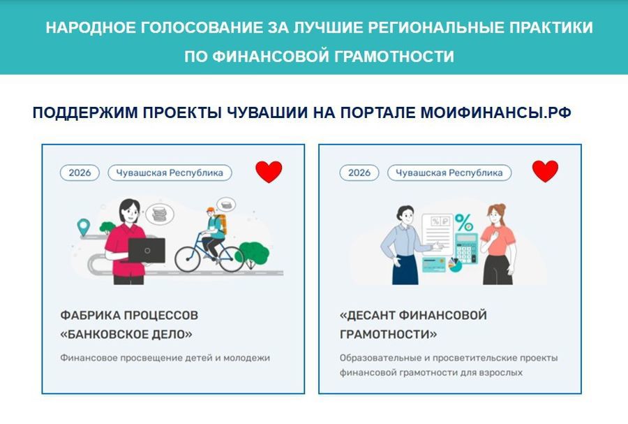 Поддержим лучшие проекты Чувашии по финансовой грамотности