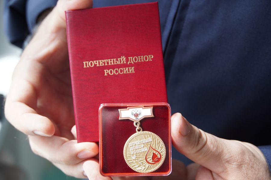 Офицер Управления Росгвардии по Чувашской Республике стал «Почетным донором России»