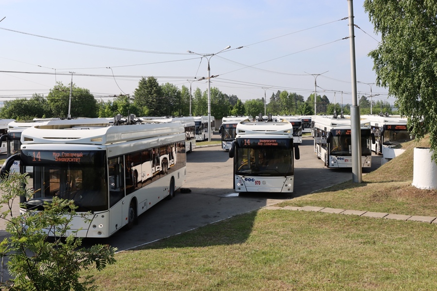 Чувашское транспортное управление заключило договора на поставку 92 троллейбусов