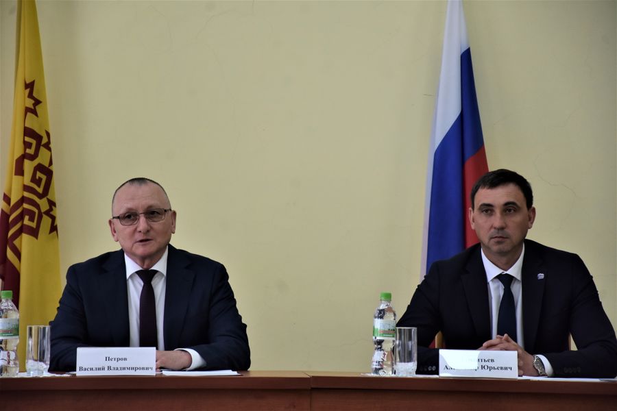 Министр физической культуры и спорта Чувашской Республики посетил Аликовский округ.
