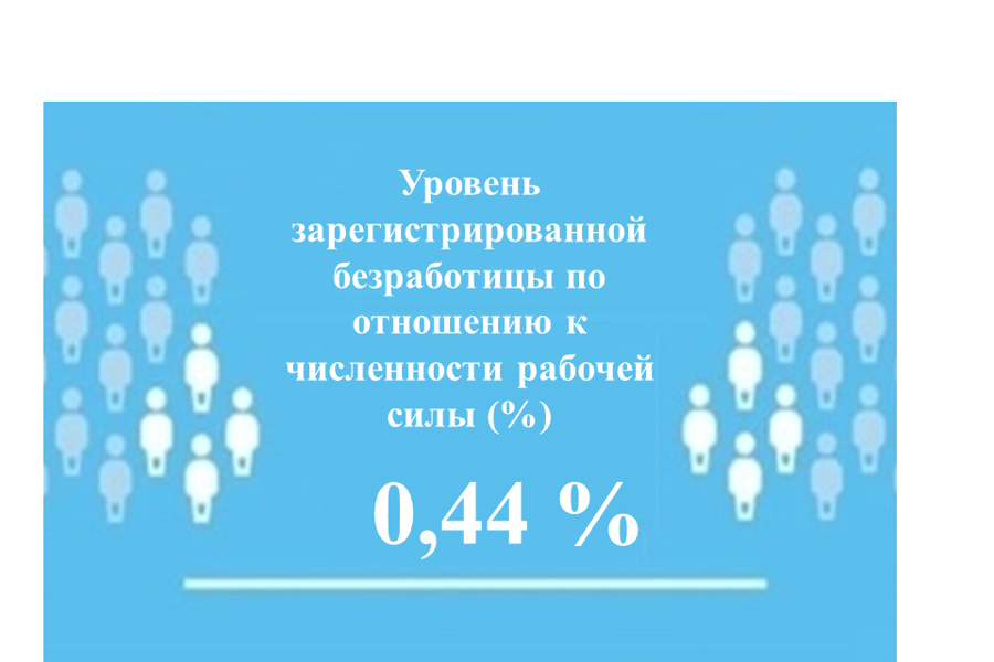 Уровень регистрируемой безработицы в Чувашии составил 0,44 %