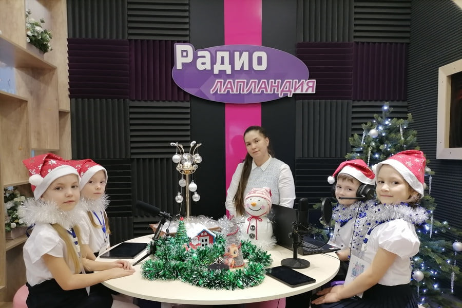 В детском саду № 204 г. Чебоксары заработало новогоднее радио «Лапландия»