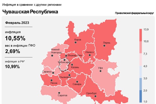 В Чувашии замедлился рост цен на огурцы и электротовары