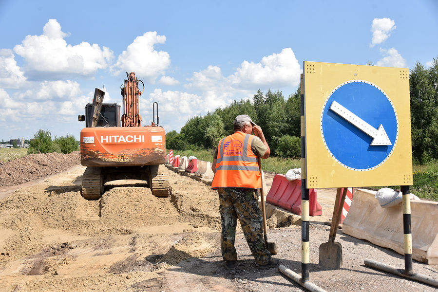 В Ибресинском округе продолжается капитальный ремонт трассы Ибреси – Березовка – Кудеиха