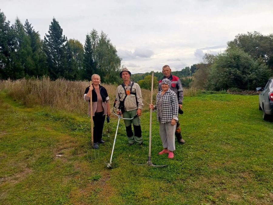 В Карабашском территориальном отделе прошла акция по очистке и благоустройству родников