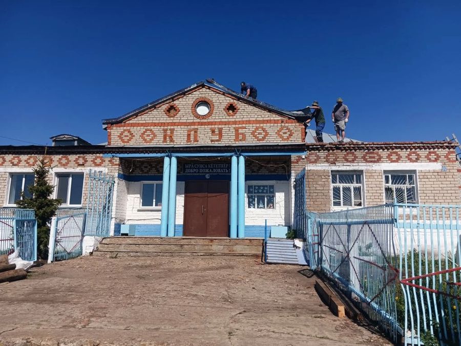 Начались работы по капитальному ремонту Избахтинского сельского Дома культуры