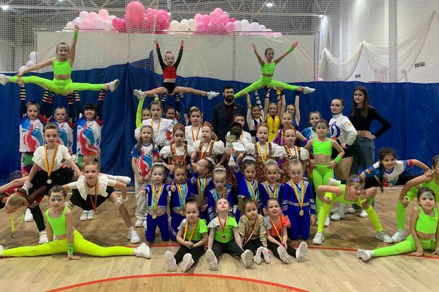 Воспитанники столичных детских садов – победители Чемпионата и первенства по фитнес-аэробике Чувашской Республики
