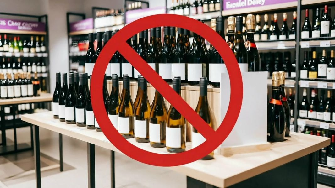 Информация о запрете продажи алкогольной продукции 1 сентября