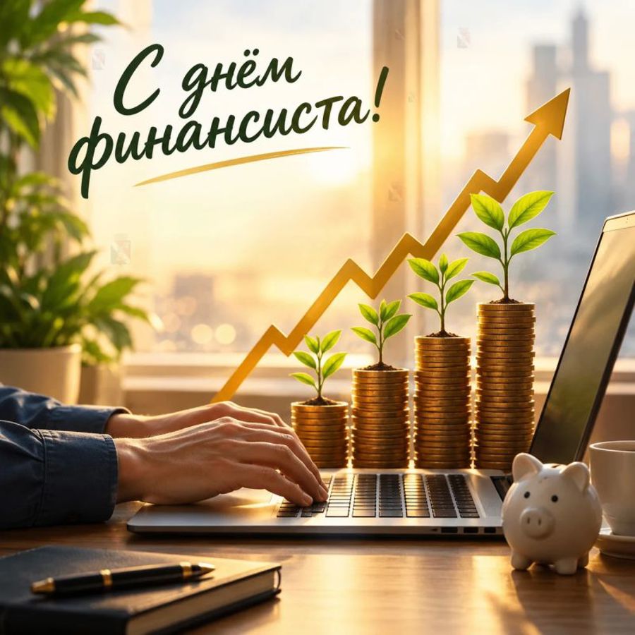 Поздравление главы Комсомольского округа Николая Раськина с Днём финансиста