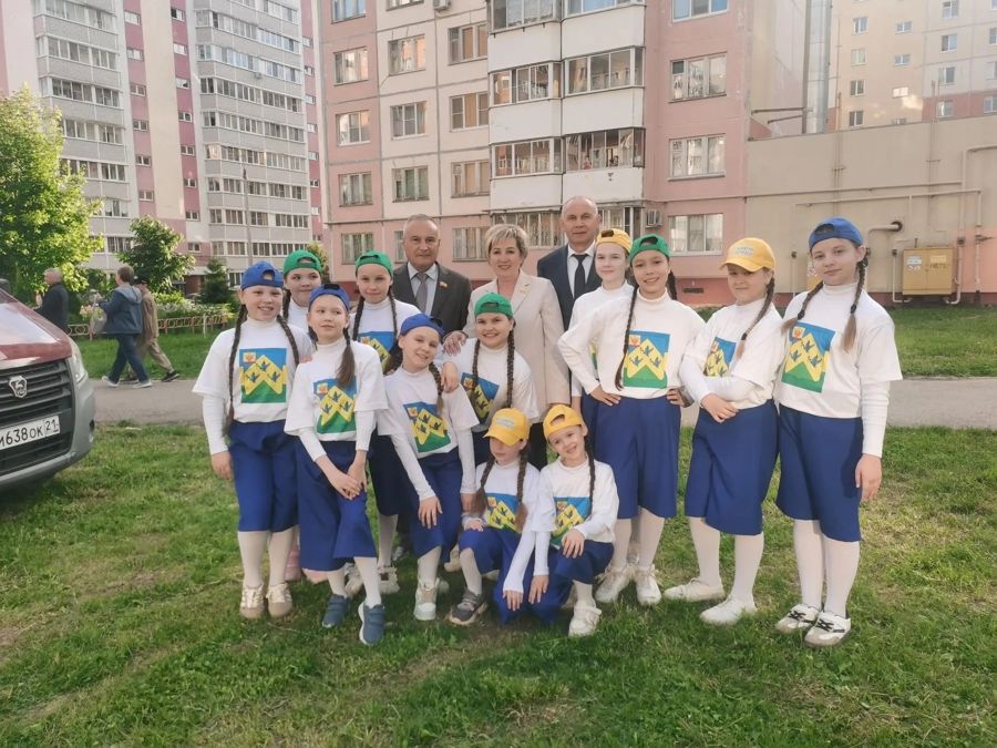 В Новочебоксарске продолжаются дворовые праздники в рамках проекта «Яркое лето Чувашии»