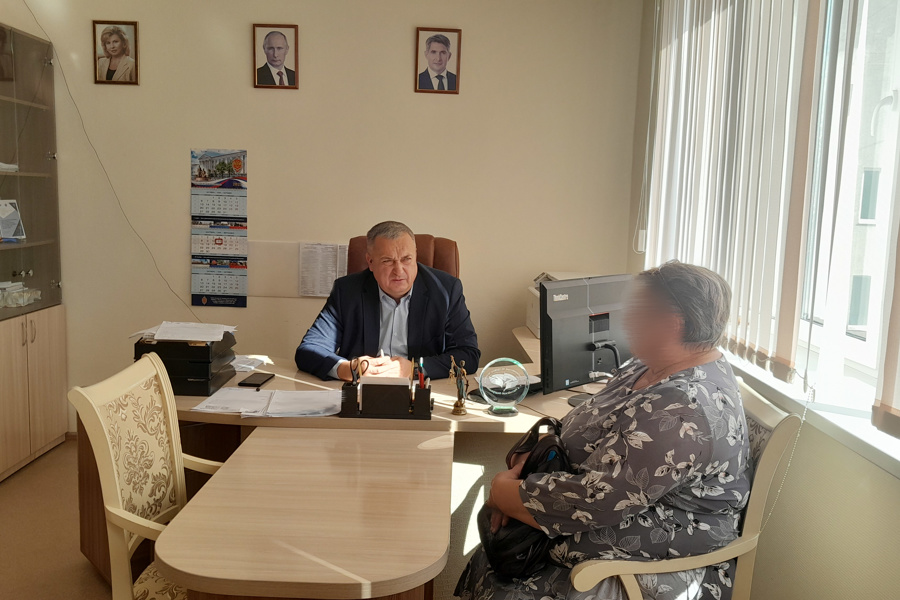 Проведен прием членов семей участников СВО
