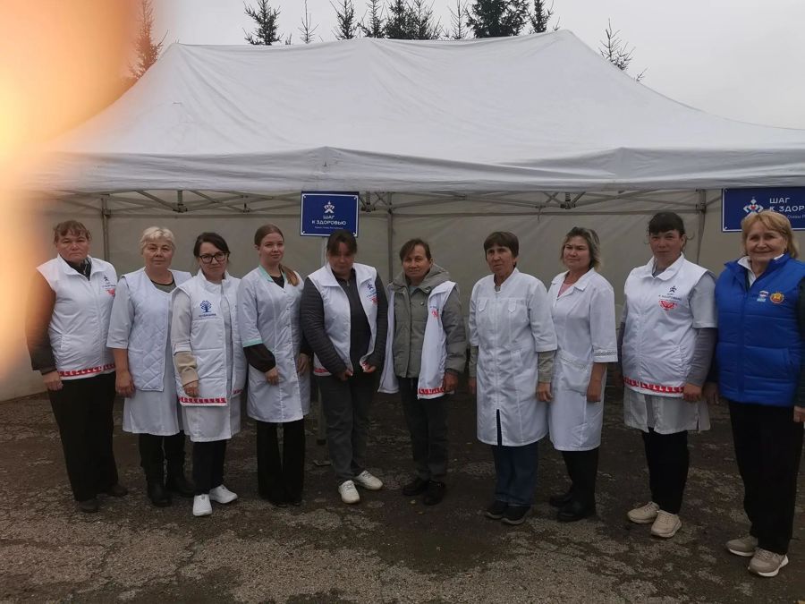 Забота о здоровье в шаговой доступности: проект «Шаг к здоровью» прошел в д. Таутово