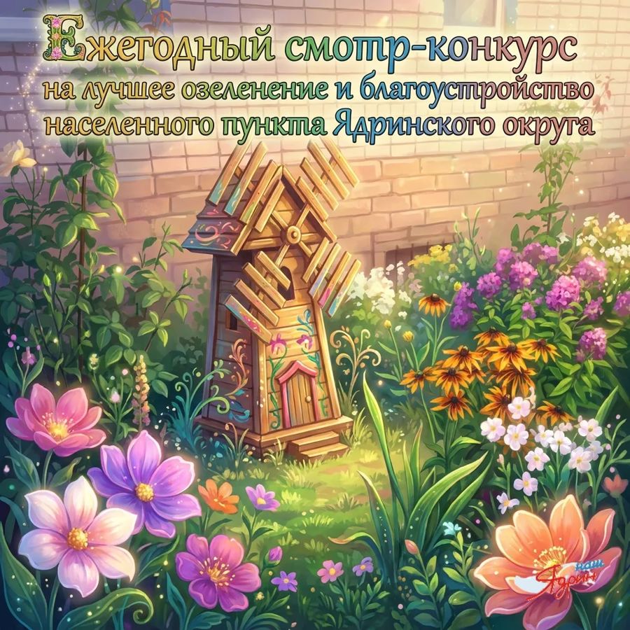 О проведении ежегодного смотра-конкурса на лучшее озеленение и благоустройство населенного пункта Ядринского муниципального округа Чувашской Республики
