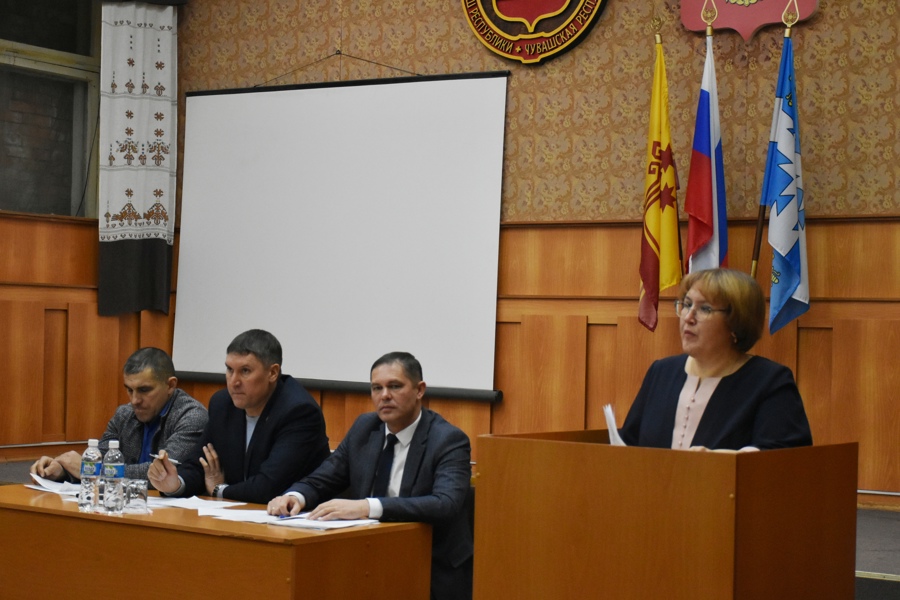 Сегодня прошло 20-ое заседание Собрания депутатов Козловского муниципального округа I созыва