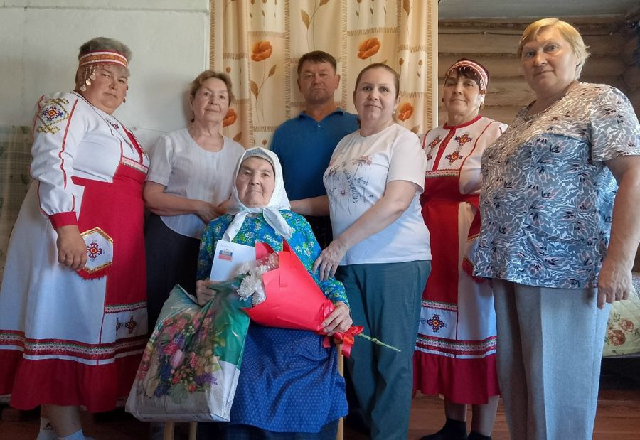 Жительнице деревни Урумово исполнилось 99 лет