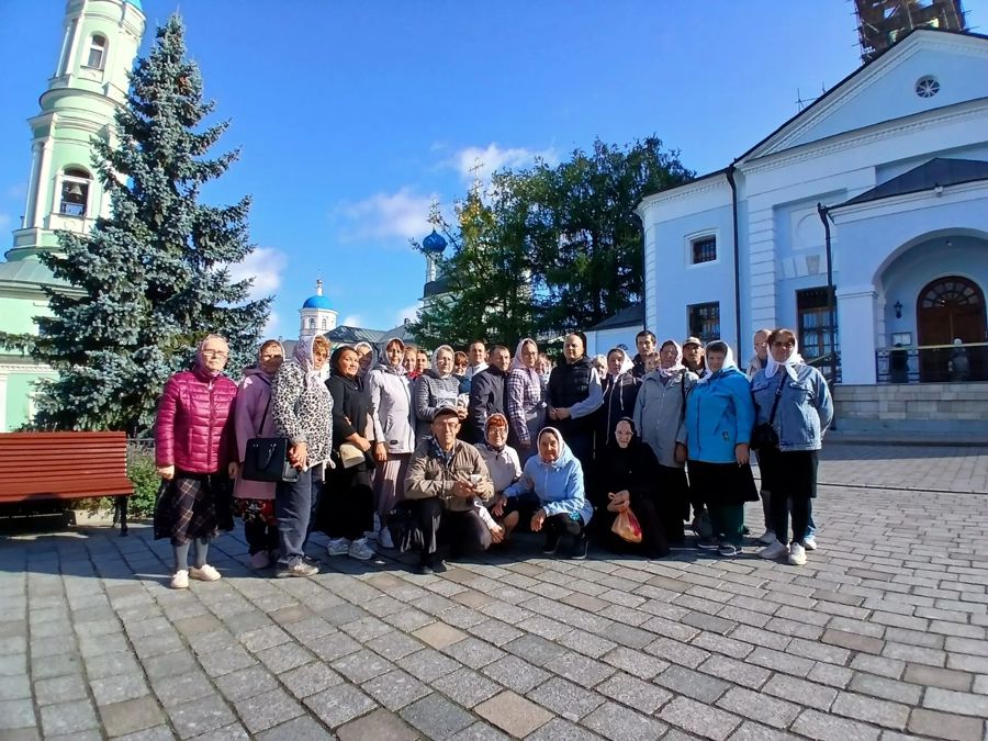Паломническая поездка членов  ВОС в Оптину Пустынь