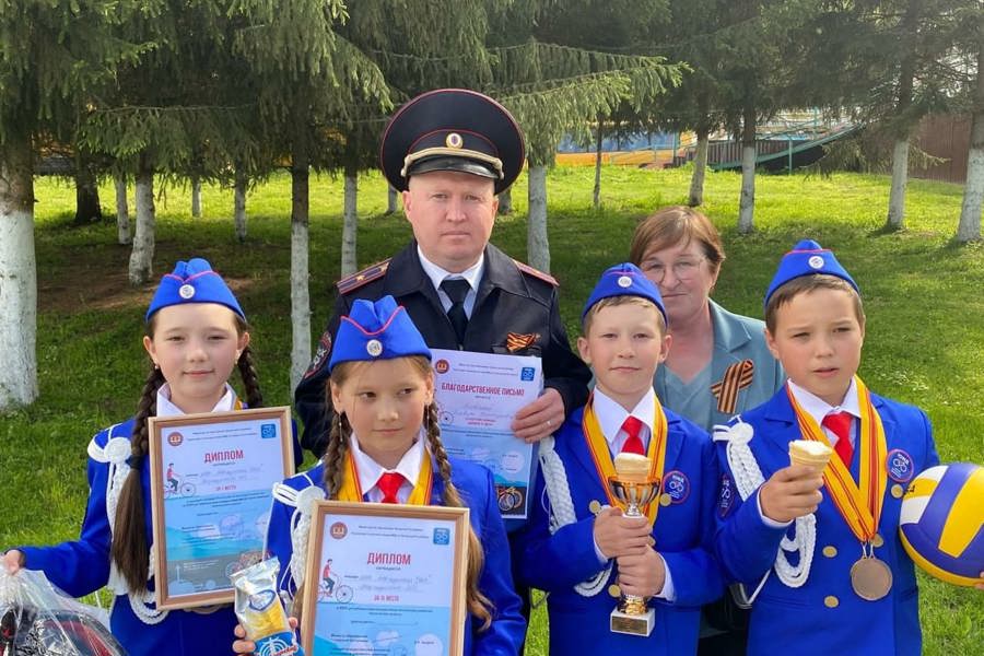 Команда ЮИД Моргаушской СОШ заняла 3 место на XXXIV Республиканском конкурсе юных инспекторов движения «Безопасное колесо»