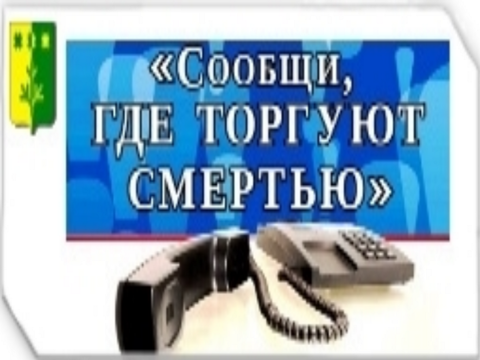 Сообщи, где торгуют смертью