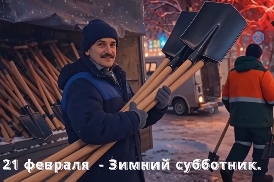 Станислав Трофимов приглашает всех присоединиться к общегородскому субботнику 21 февраля