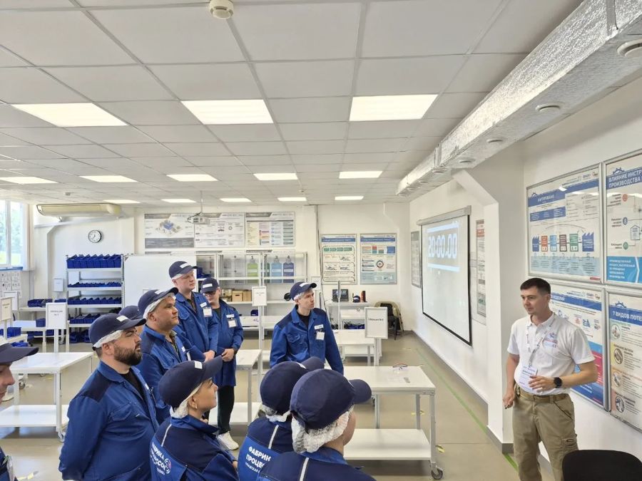 Команда предприятия «Гармония» продемонстрировала высокий результат на «Фабрике процессов»