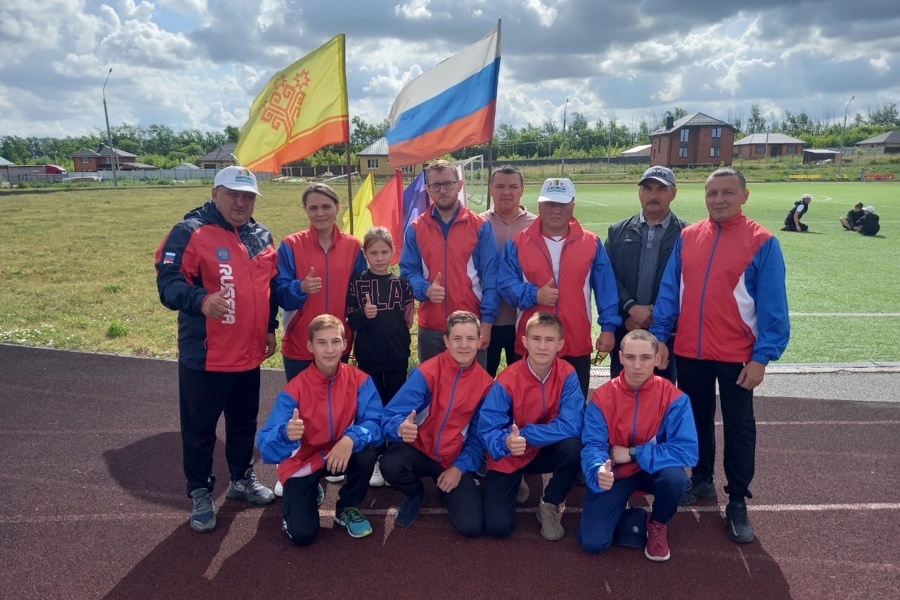 Команда Шемуршинского муниципального округа принимала участие в полуфинальном этапе Всероссийского марафона «Земля спорта»