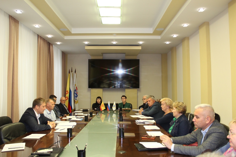 Заседание территориальной трёхсторонней комиссии по регулированию социально-трудовых отношений в г. Чебоксары