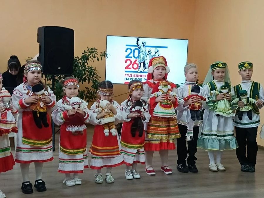 В рамках Года единства народов России и Года дружбы народов в Чувашии воспитанники МБДОУ «Детский сад №8 «Звёздочка»