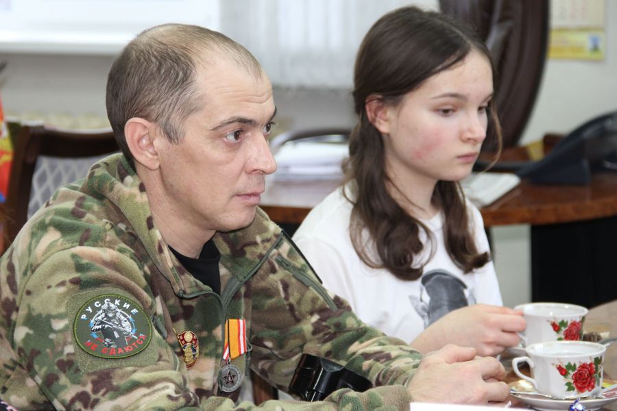 Иван Михопаров встретился с участником специальной военной операции