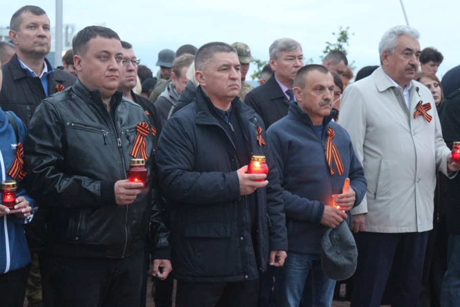 Чебоксарцы присоединились к Всероссийской акции «Свеча памяти»